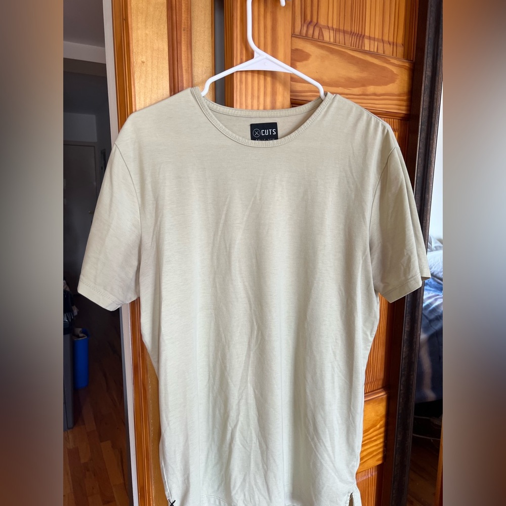 AO Split Hem Tee - Reed